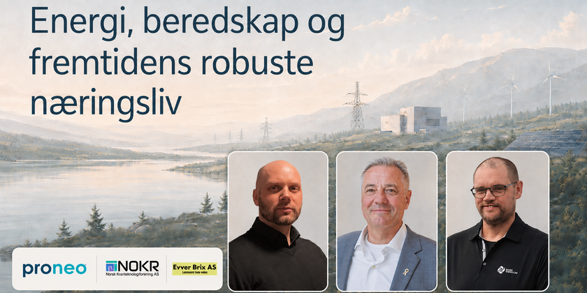 Energi, beredskap og fremtidens robuste næringsliv